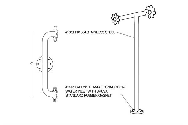 Dual Flower Shower